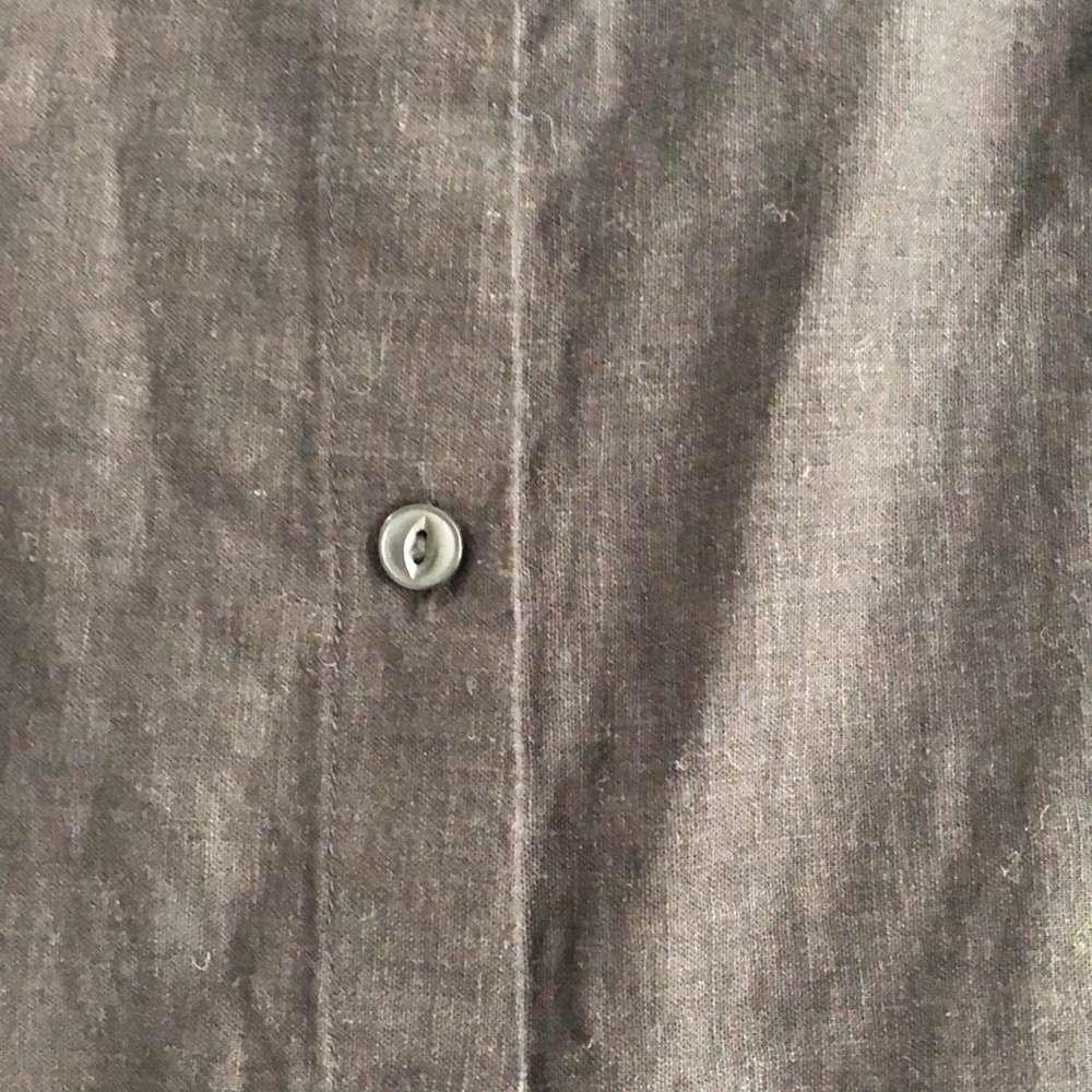 SOLD - Madewell Eyelet Ruffle Strap Button-Up Tank Top - Picture 6 of 7